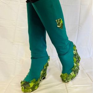 Poison Ivy cosplay boots
